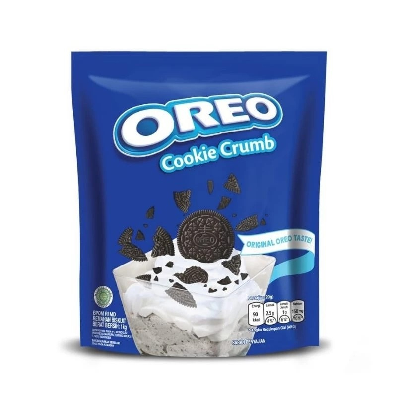 

Oreo Cookie Crumb 1kg / Biskuit Cookie Oreo 1kg