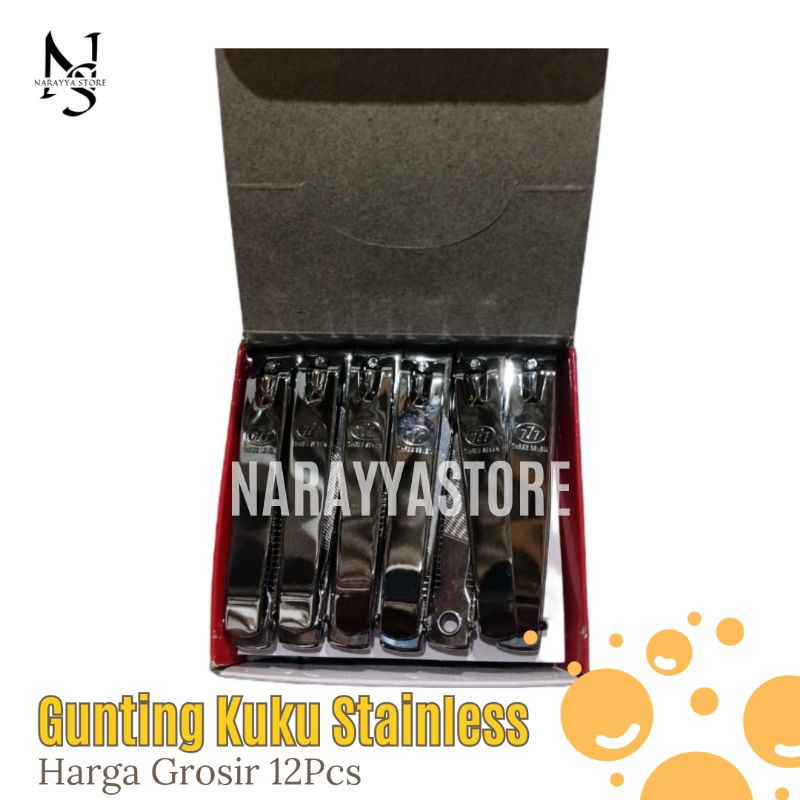[Narayya] /Grosir/ Gunting Kuku Stainless | Gunting Kuku Besar | Gunting Kuku 777