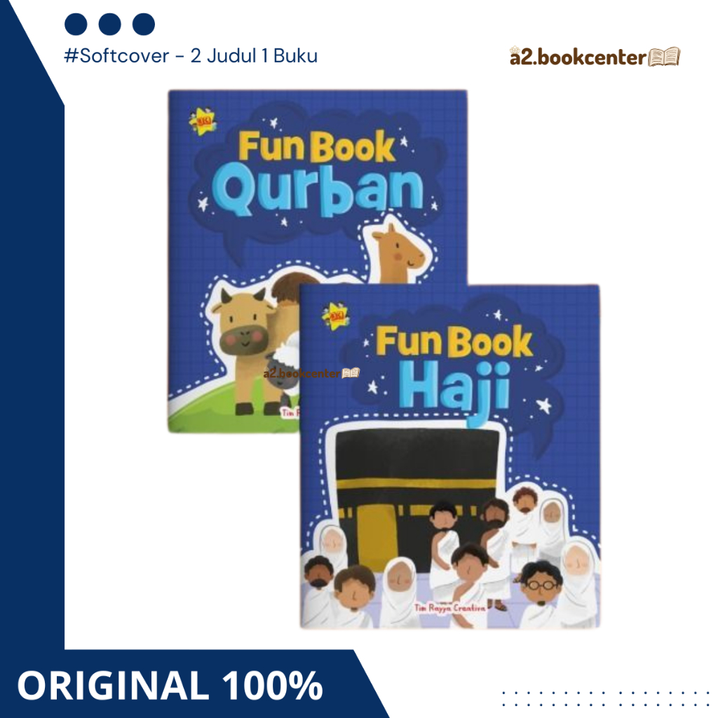 [Rayya Creativa] Fun Book Haji & Qurban - 2 Judul Dalam 1 Buku