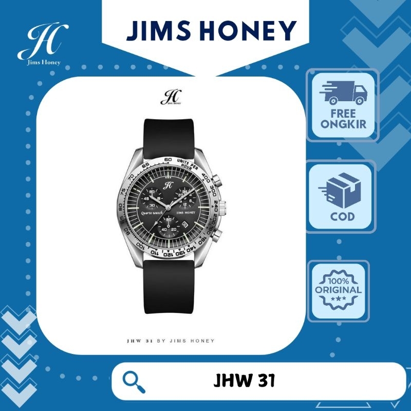 JHW 31 Jam Tangan Cowo Jam Tangan Pria Jam Tangan Wanita  Jims Honey