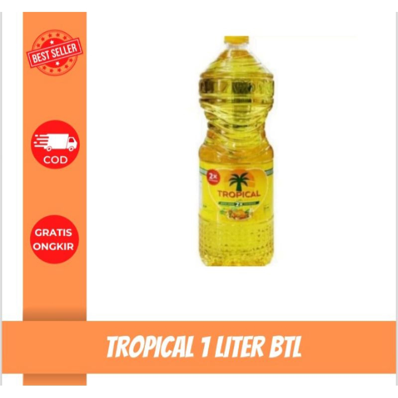 

Minyak Goreng Tropical 1 Liter Botol