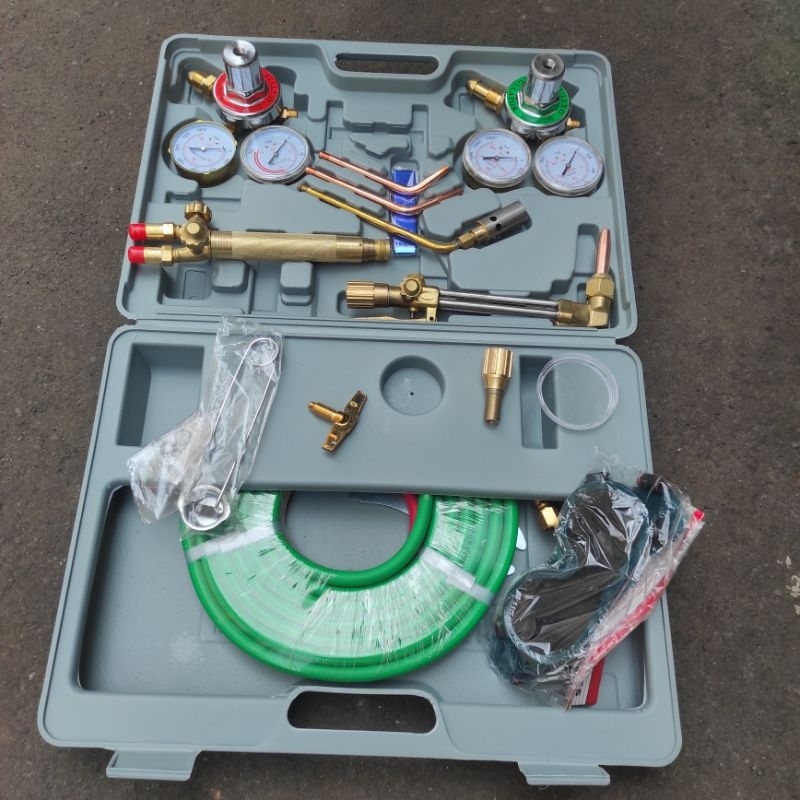 weding cutting 1 set alat las potong acetylin alat las welding cutting 1set alat las potng gas cutti