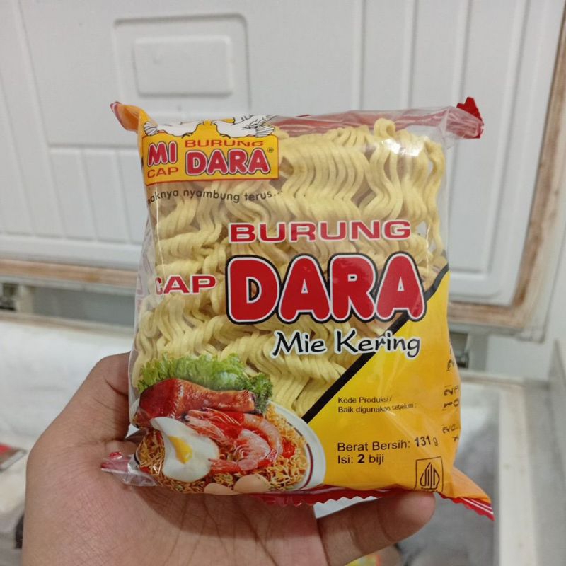 

mie keriting cap burung dara uk 130gr