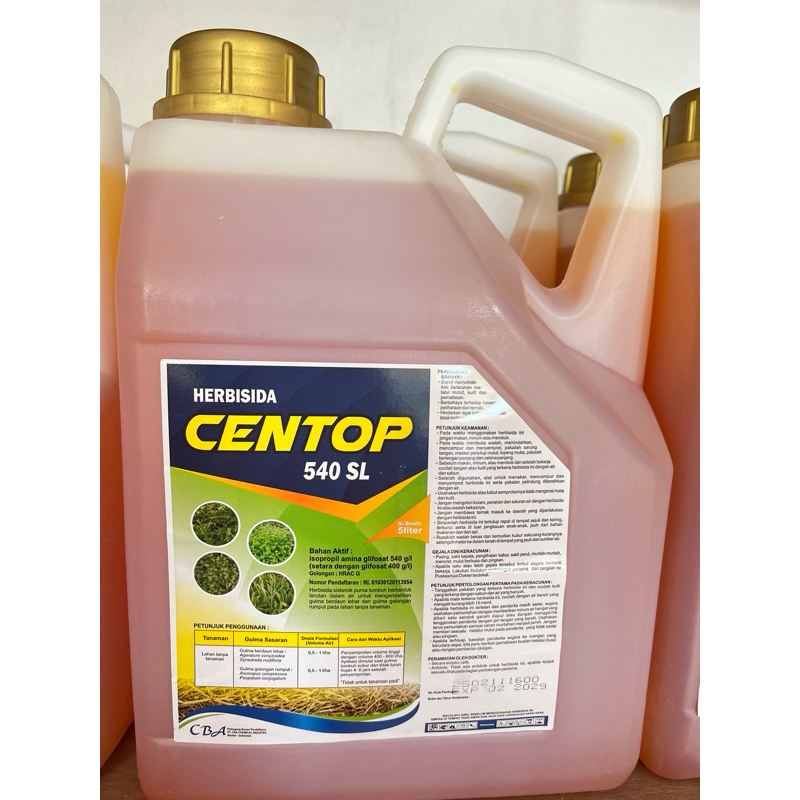 HERBISIDA CENTOP 540 SL /5 Liter/ Racun Rumput & Gulma Sampai Akar