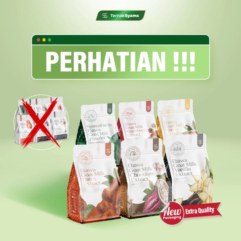 

Susu Kambing Etawa Bubuk Organik 1kg Ternak Syams