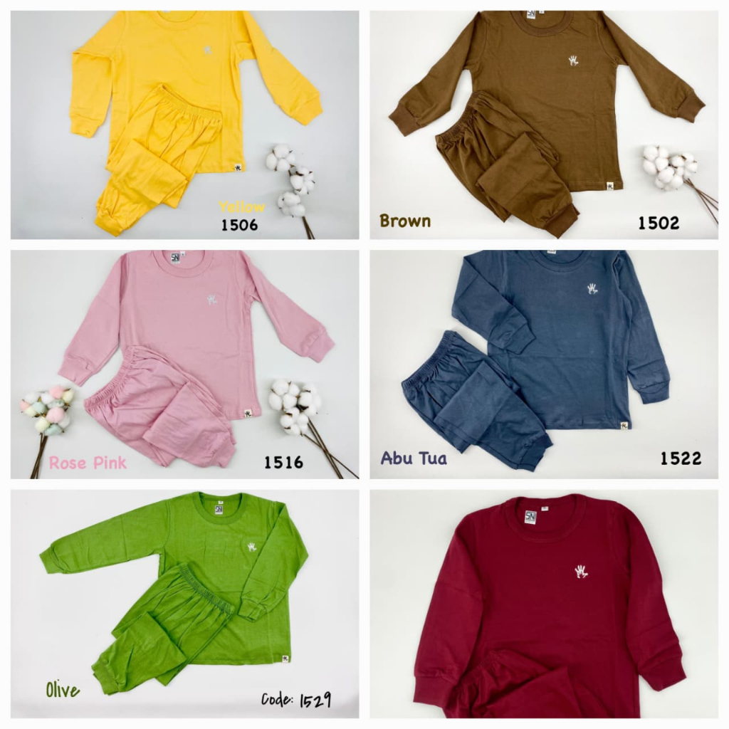Dreamy Set Loopie Kids  / Baju Tidur / Fashion Stelan anak unisex Terbaru