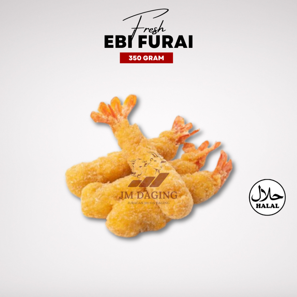 

Ebi Furai Udang Tepung Ala Jepang Bento Frozen isi 12