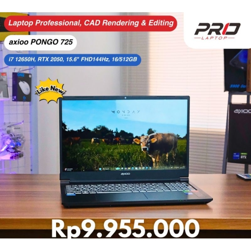 AXIOO PONGO 725 INTEL CORE I7-12650H