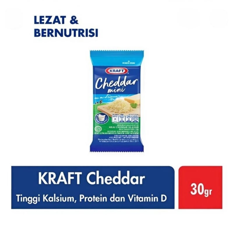 

Kraft Keju Cheddar 30G
