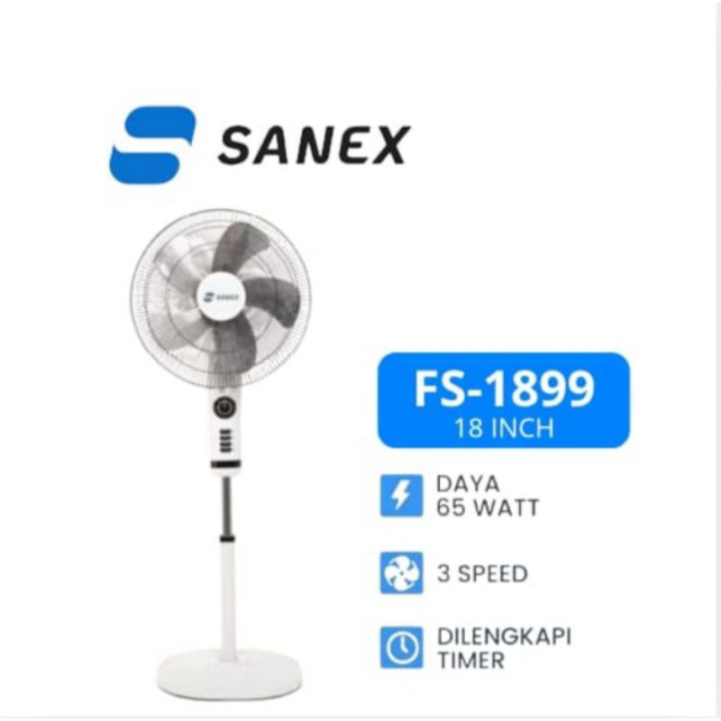 Kipas Angin Sanex 18 Inch Fs-1899 Kipas Angin Berdiri Sanex 18 Inch