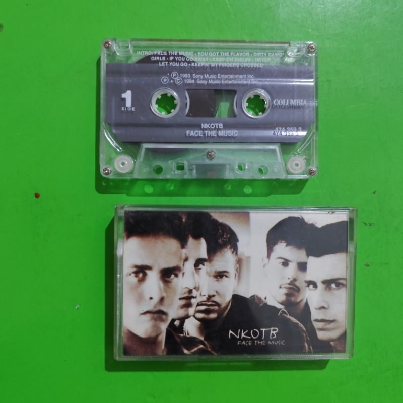 Kaset NEW KIDS ON THE BLOCK Face The Music