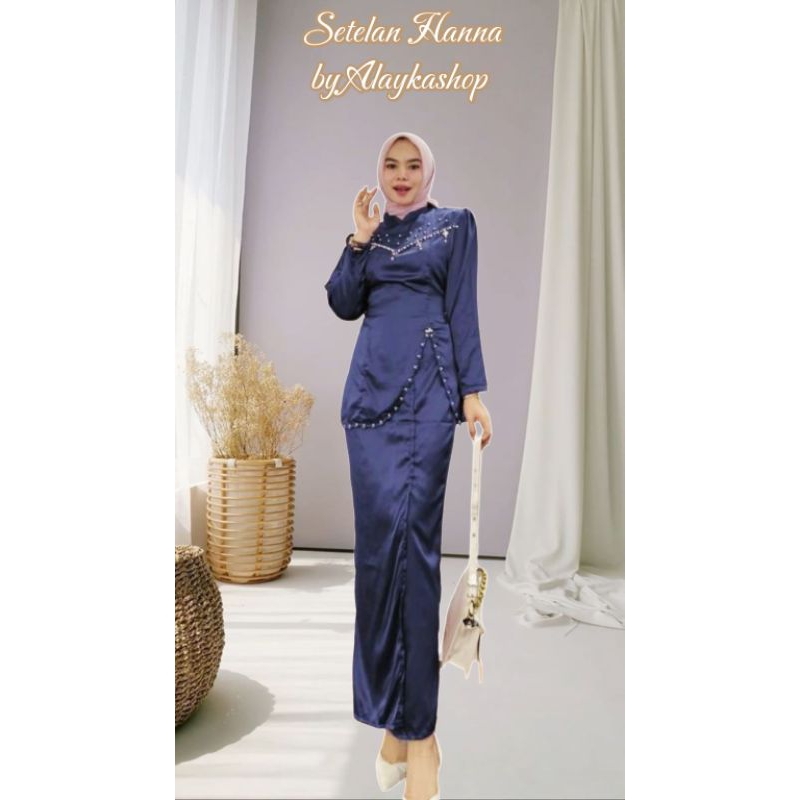 HANNA SETELAN KEBAYA MODERN / SETELAN KEBAYA REMAJA MODERN