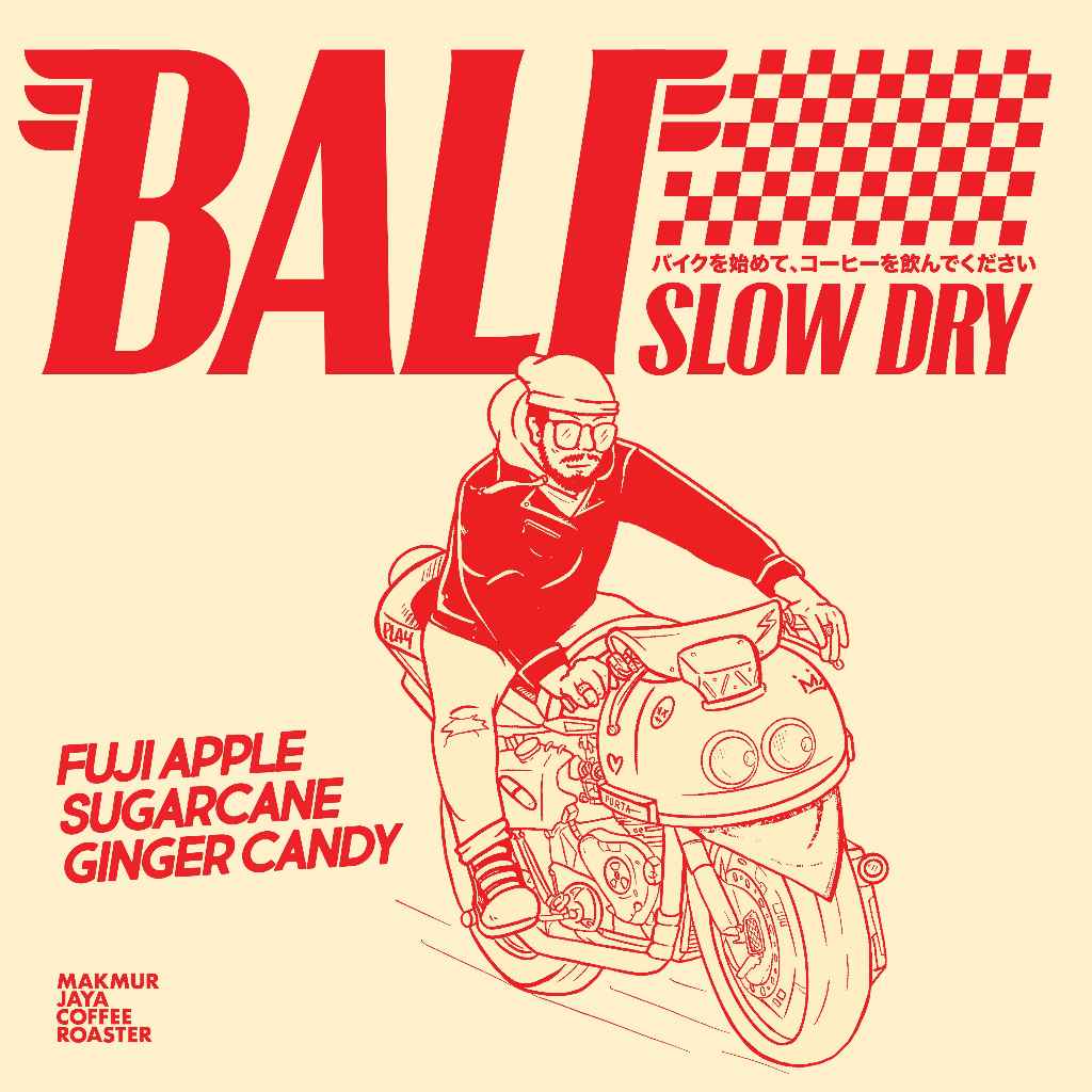 

Bali Slow Dry - Biji Kopi - Filter Roast by Makmur Jaya Coffee