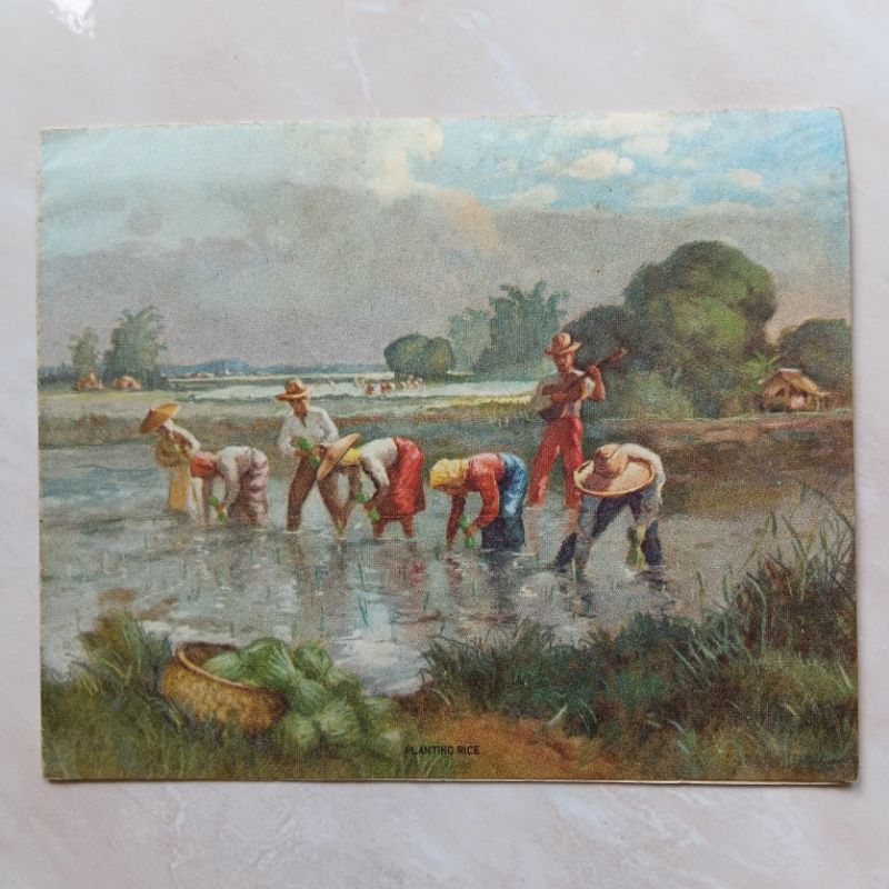 

Greeting Card Philipina Filipina Lawas Jadul tahun 1960 an - YN2387