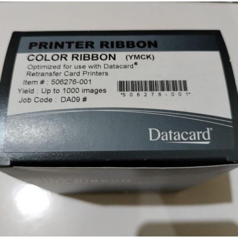 DataCard Ribbon SR 200 PN: 506276-001 Ribbon YMCK