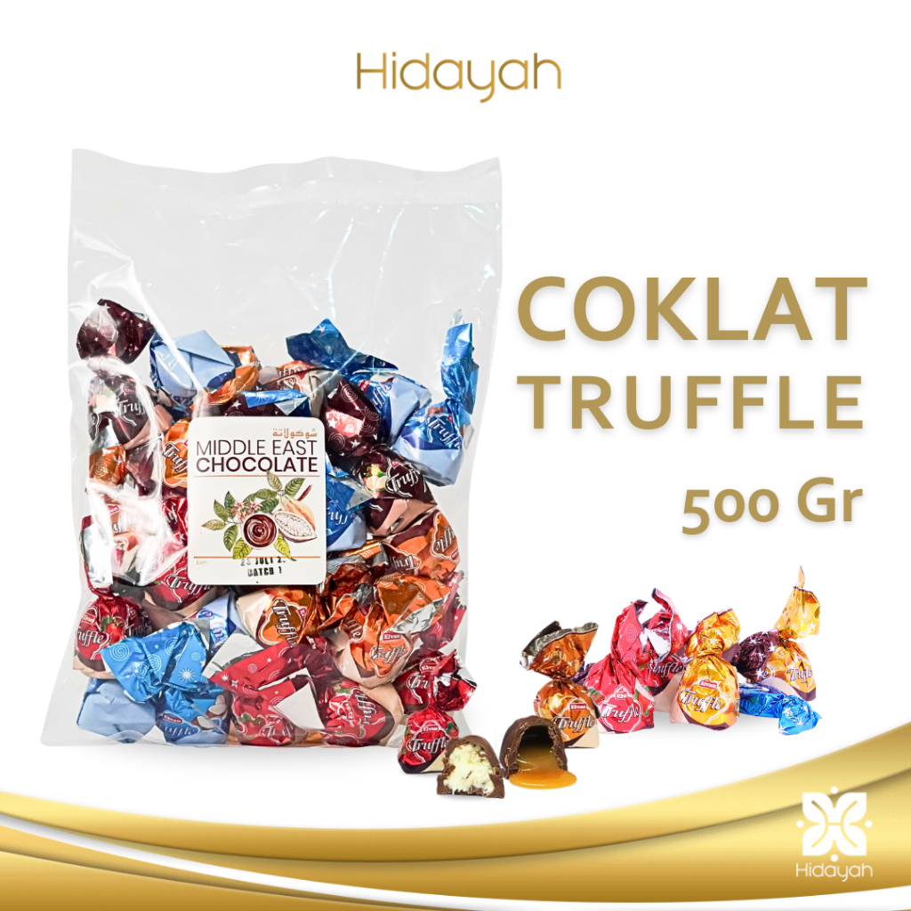 

Coklat Truffle Mix 500 Gr Coklat Arab Turki Oleh-Oleh Haji dan Umroh