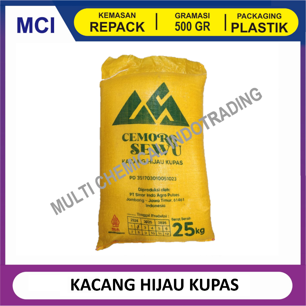 

KACANG HIJAU KUPAS PREMIUM 500 GR / KACANG IJO KUPAS ORGANIK