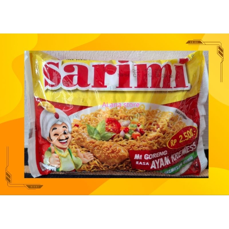

Sarimi goreng rasa ayam kremes