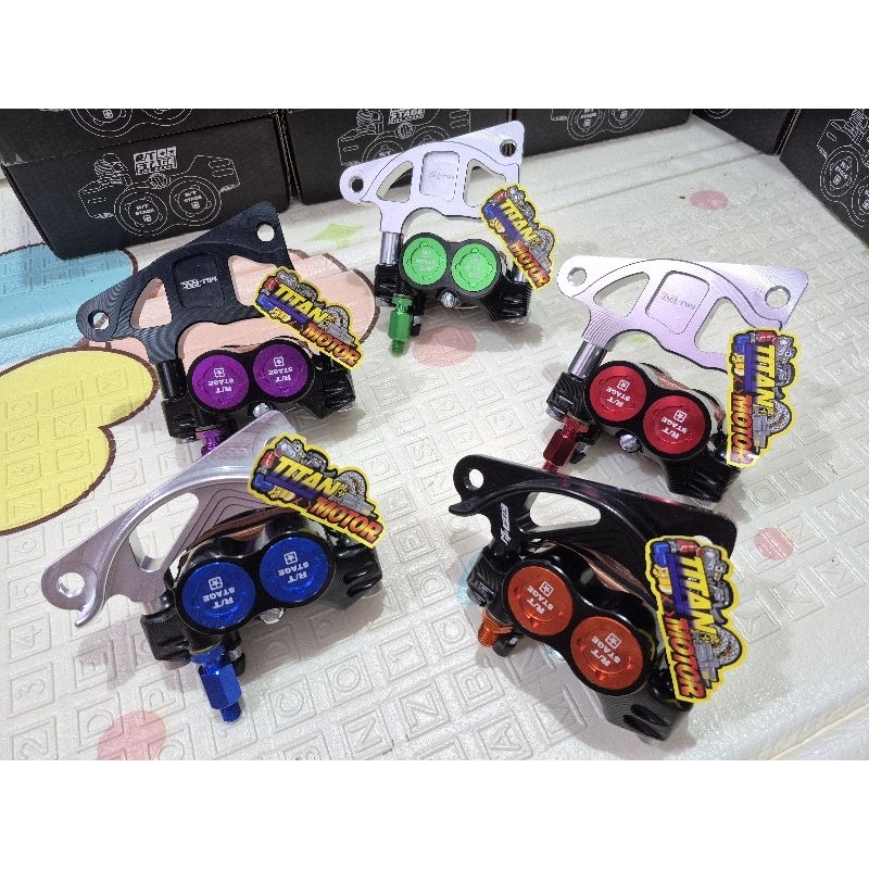 PAKET KALIPER BREKET FORMULA RT STAGE MOTOR MIO SOUL MIO SMILE XEON MIO INJEKSI