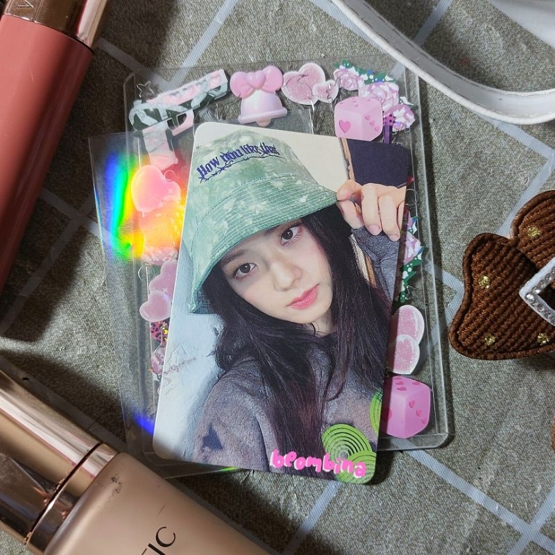 photocard jisoo bucket hat the album blackpink pc bp