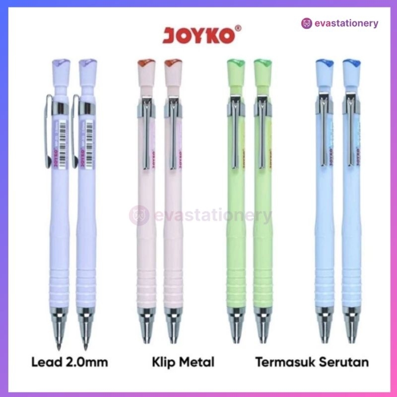 

Mechanical Pencil Pensil Mekanik Joyko 2.0 mm MP-53