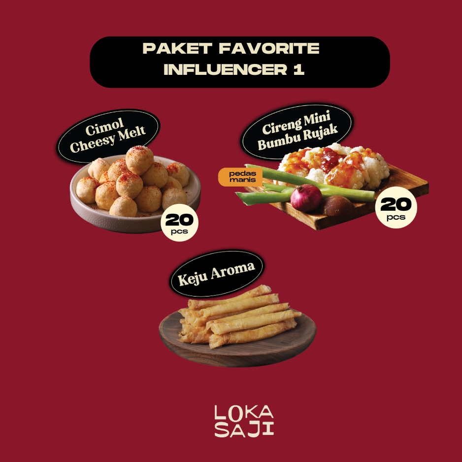 

LOKASAJI - Paket Favorit Influencer 1