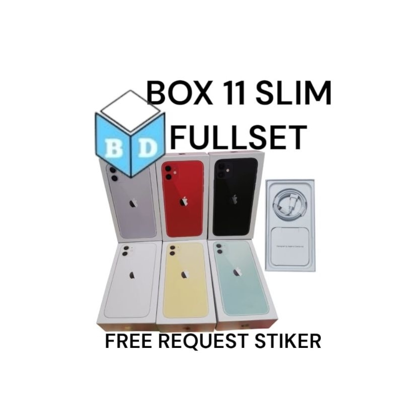 

BOX/KOTAK 11 SLIM FULLSET, WARNA LENGKAP