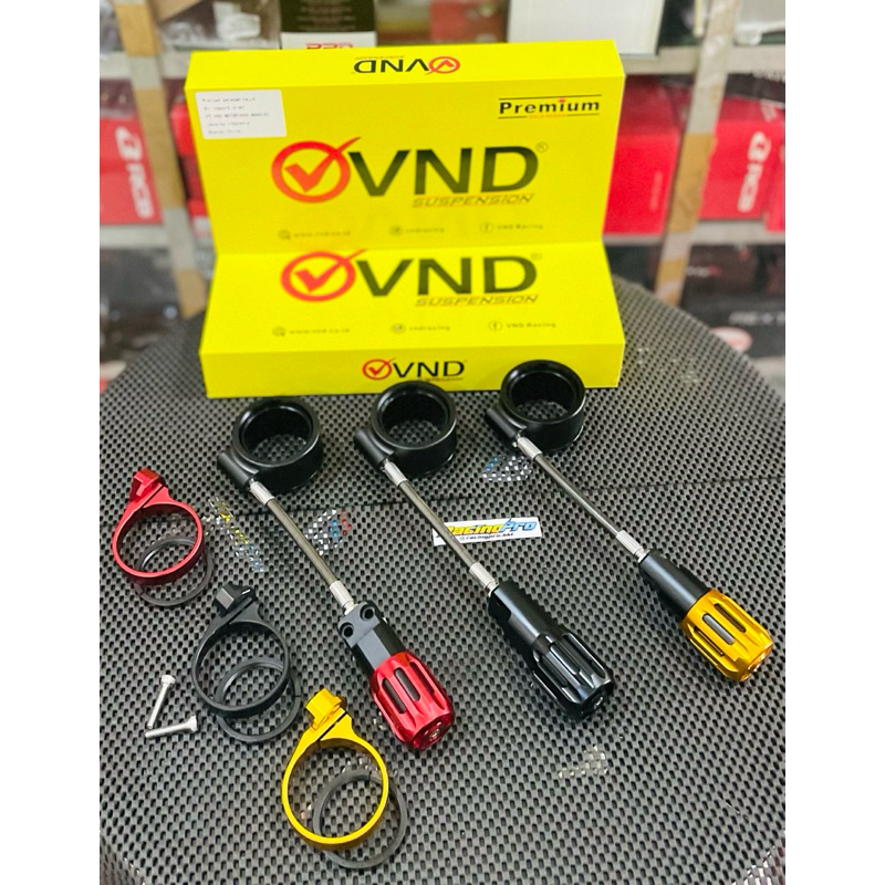 VND Racing Preload Adjuster Shockbreaker Universal Setelan Per Shockbreaker Tabung Atas dan Tabung B