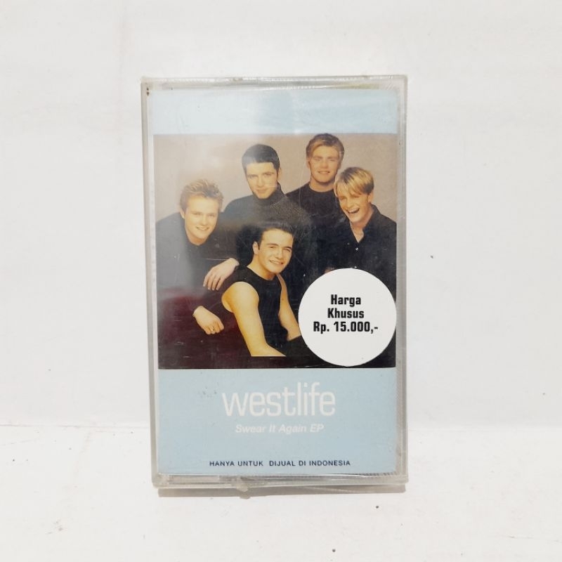 Kaset Westlife Swear It Again EP (Segel)