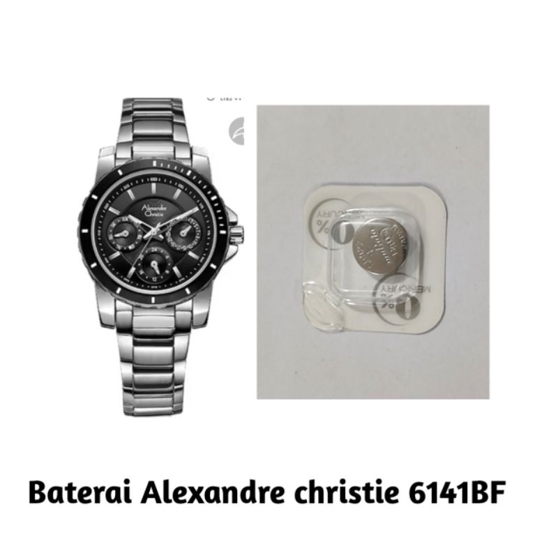 Baterai Alexandre christie original 6141BF