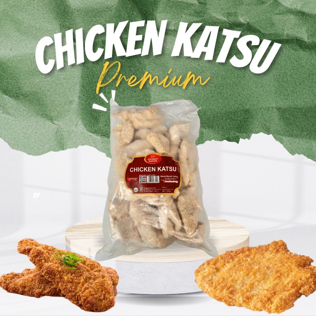

Premium Suri Chicken Katsu Bento 1kg Daging Tebal Ayam Tepung Frozen