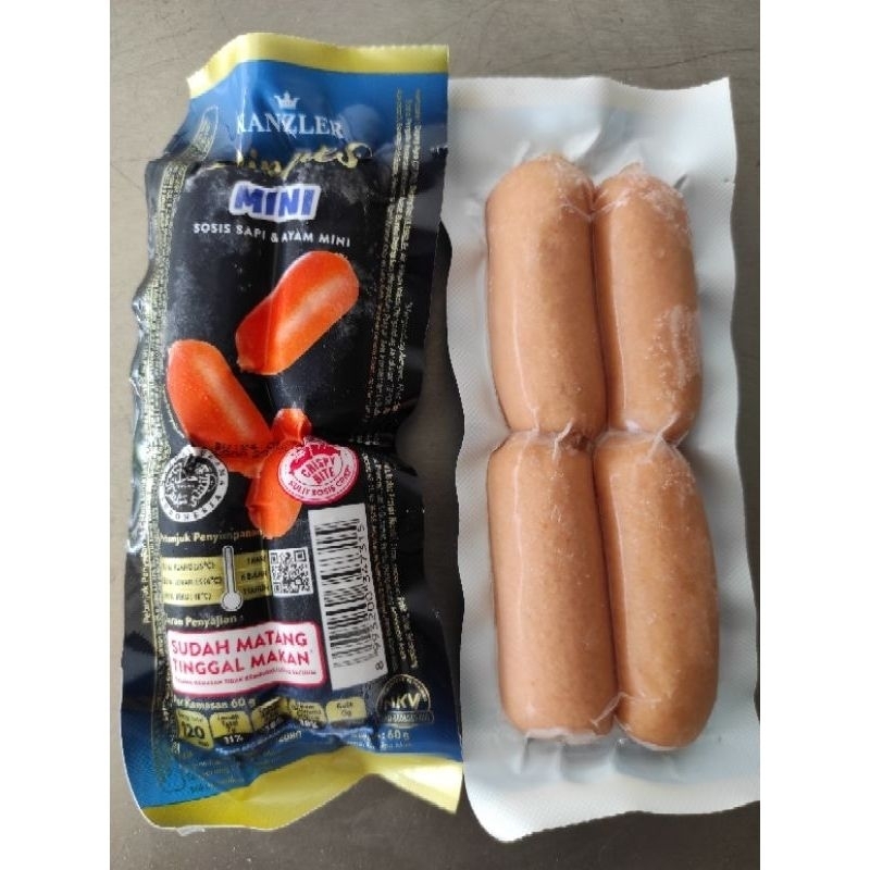 

Sosis Mini Kanzler Singles Mini 60gr