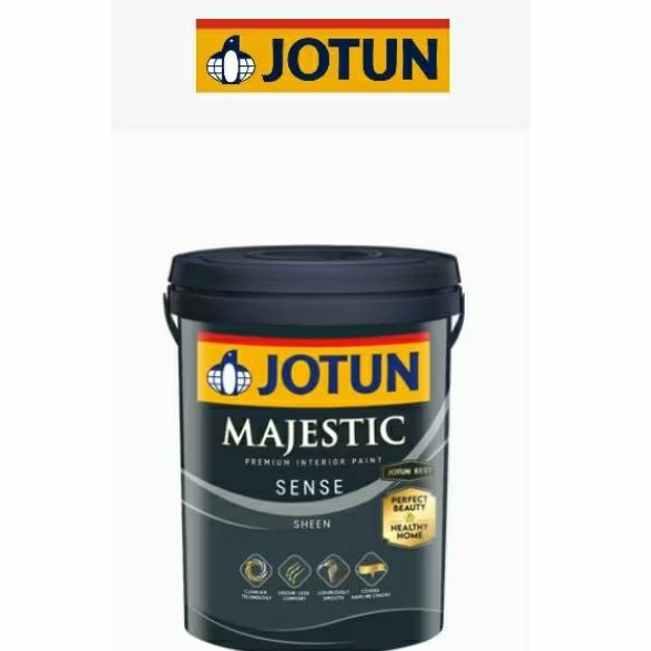 JOTUN SENSE CAT TEMBOK INTERIOR PREMIUM BRILLIANT WHITE PAIL