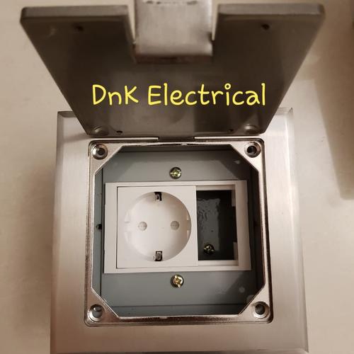 Stop Kontak Lantai Merk VNB Frame type 120 + Stopkontak