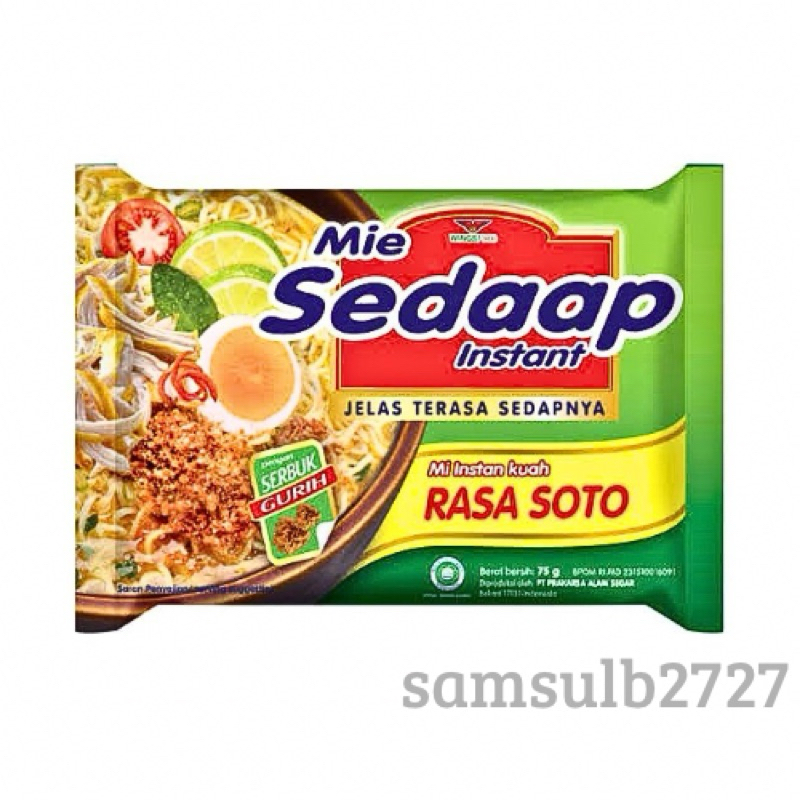 

Sedaap rasa soto