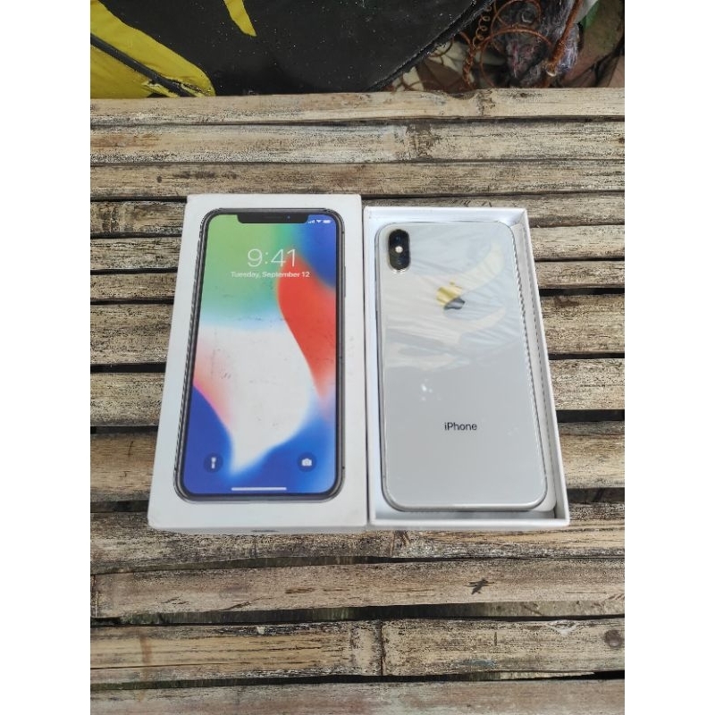 iPhone x iBox 256GB Second Garansi Resmi