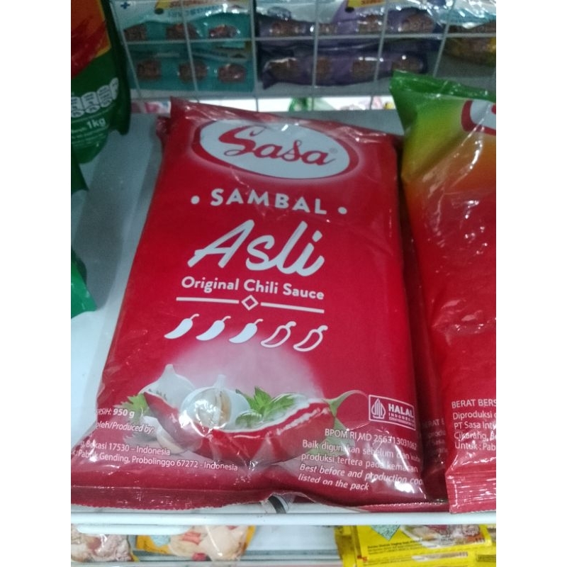 

Sasa Sambal Asli 950 gr Original Chili Sauce