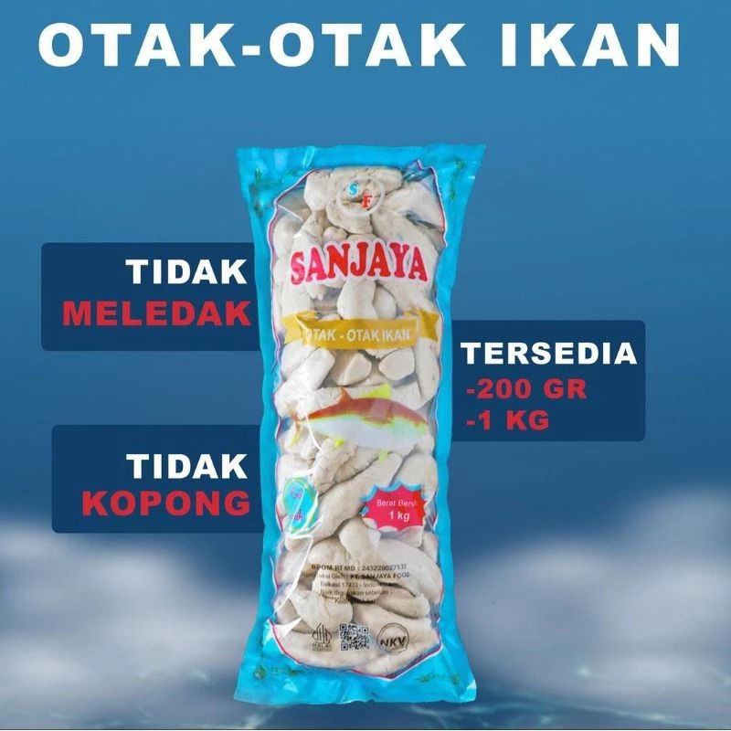 

Otak Otak Ikan Sanjaya 1kg Frozen Enak Gurih Lezat