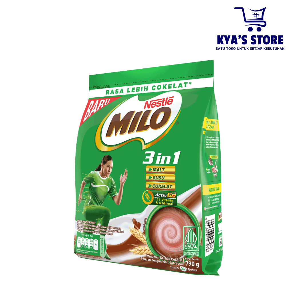 

Milo 3 in 1 790g