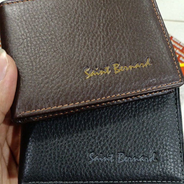 KODE W67H Dompet Kulit Lipat Pria Mini Saint Bernard SB 1186  Dompet Kulit Mini Pas Uang Pria Wanita