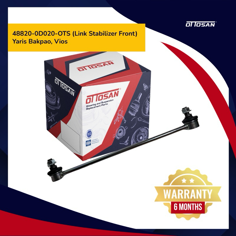 Link Stabilizer Front Yaris Bakpao (2006-2013), Vios (2007-2014) - ORIGINAL OTTOSAN