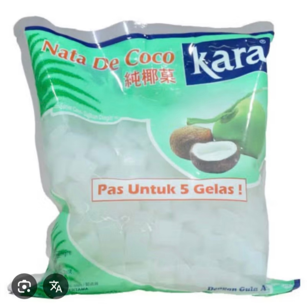 

Nata De Coco Kara 1 Dus Karton isi 6 bags x 1000 gr Kotak Dadu / Refill Plain Pouch 6 bungkus x 1000 gr / 6 x 1 kg