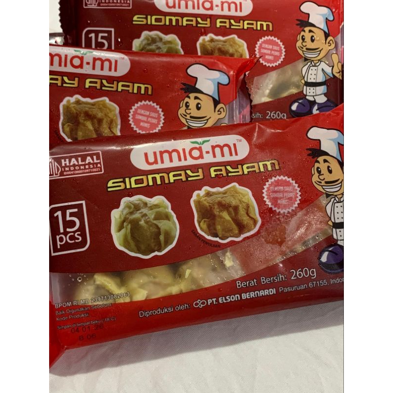 

Siomay Ayam Umiami 15pcs 260g