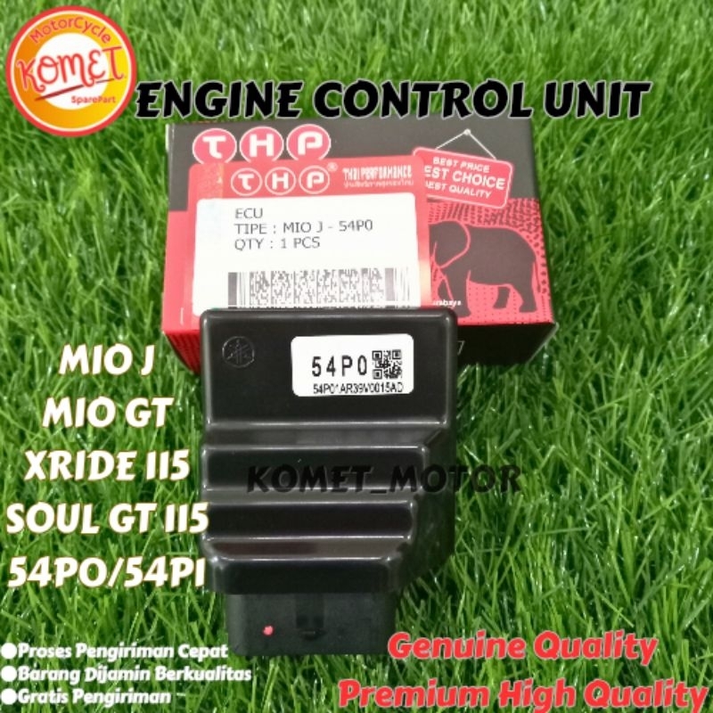 [KOMET] 54P0 - 54P1 ECU ECM CDI MIO J / XRIDE / MIO SOUL GT 115 / MIO GT [ORIGINAL THAILAND]