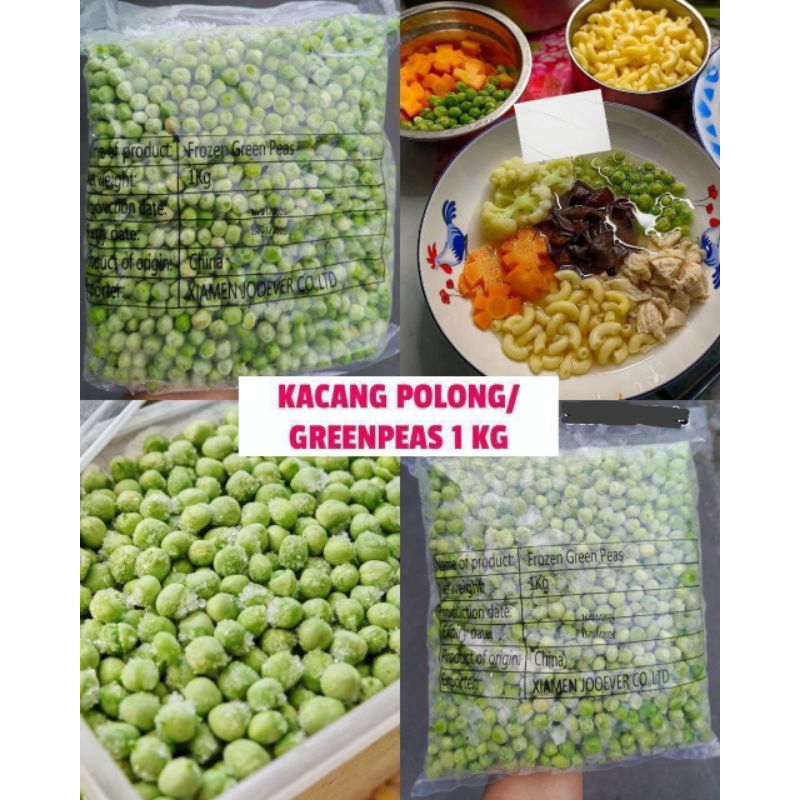 

Kacang Polong Basah / Green Peas 1kg
