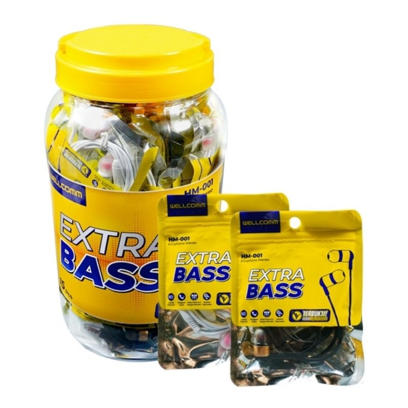 WELLCOMM HF / HEADSET STEREO HM001 JACK 3,5MM