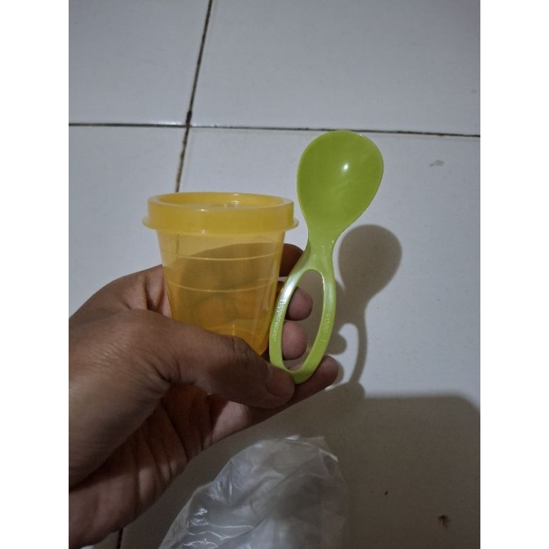 BARU MIDGET & SPOON MINI TUPPERWARE