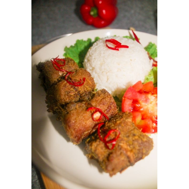 

Daging Gepuk Sapi Mama Engkat (Isi 3 roll/potong)