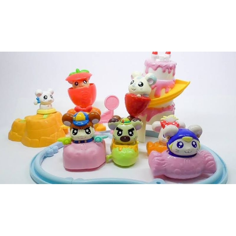 FIGUR MCD MCDONALD'S HAPPY MEAL TOYS - HAMTARO