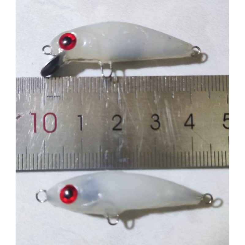 Umpan Mancing Casting Minnow Swimmer 4 cm Hampala Kerapu Kakap